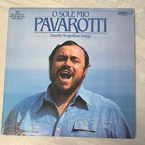 Luciano Pavarotti "O Sole Mio – Favorite Neapolitan Songs" vinyl